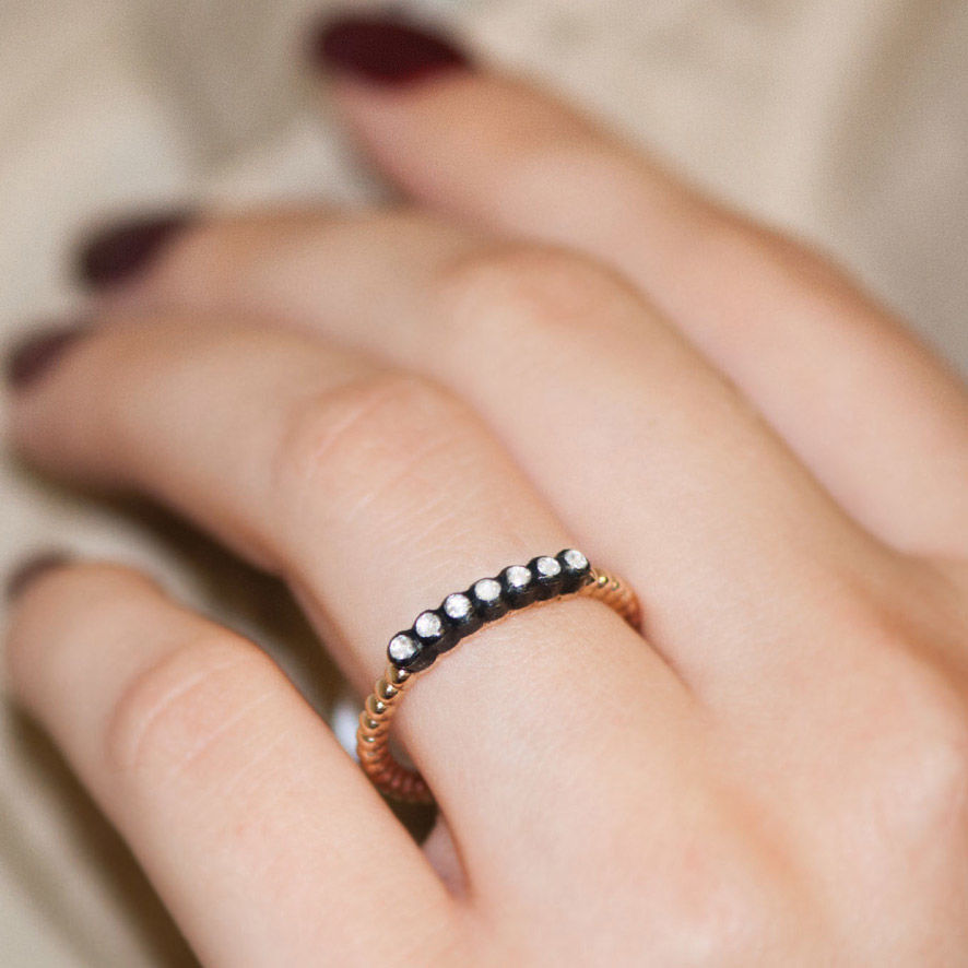 0.11 Karat Diamond Ring