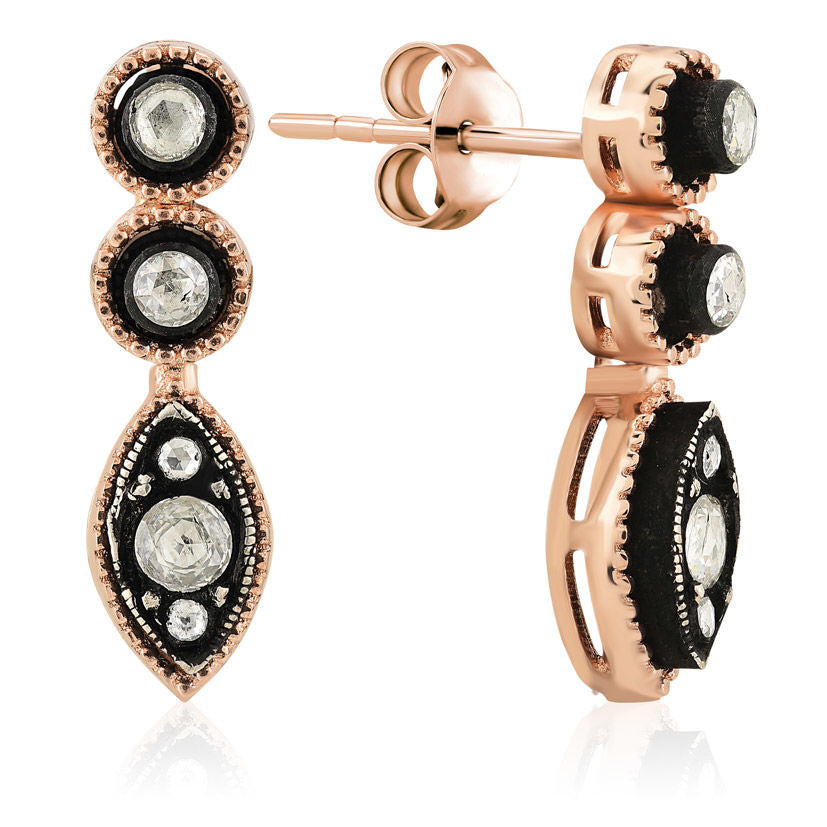 0.25 Carat Diamond Earrings