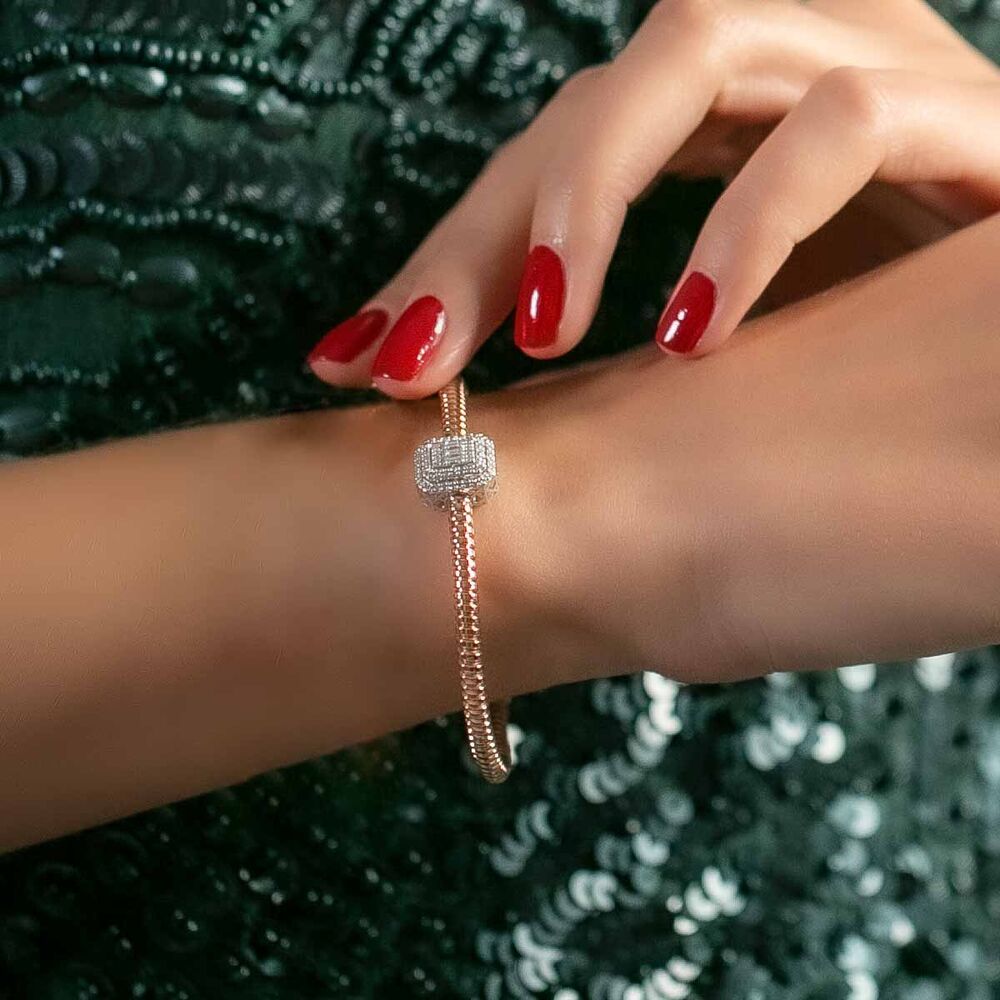 0.25 Carat Diamond Baguette Bracelet