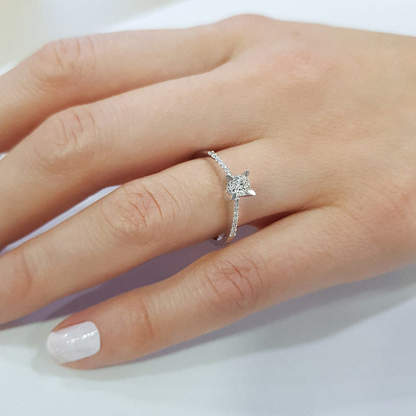 0.29 Carat Diamond Solitaire Ring