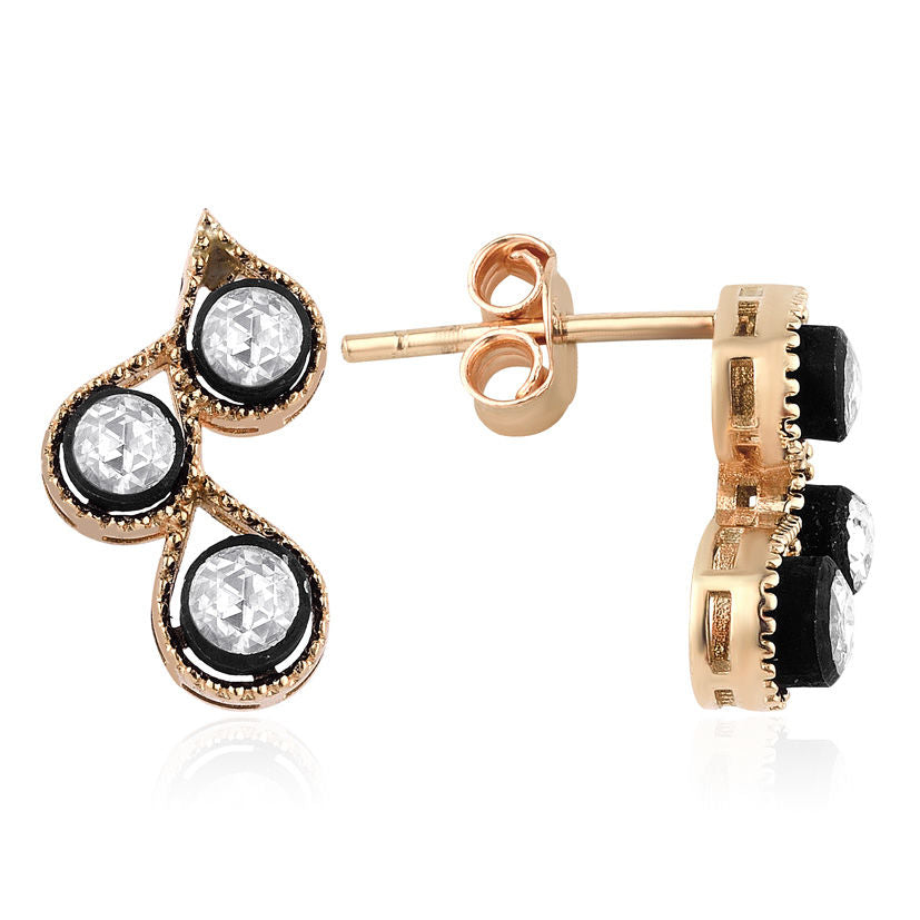 0.36 Carat Diamond Earrings