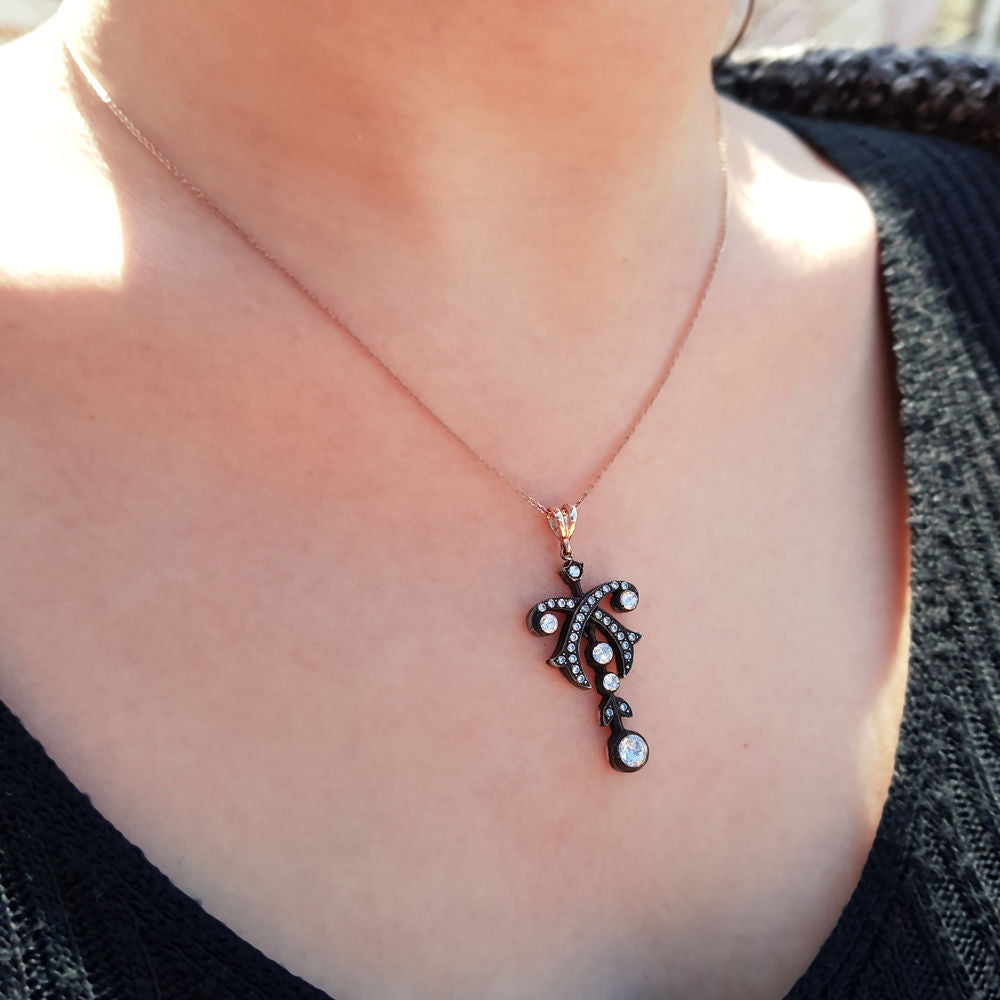 0.76 Carat Diamond Necklace