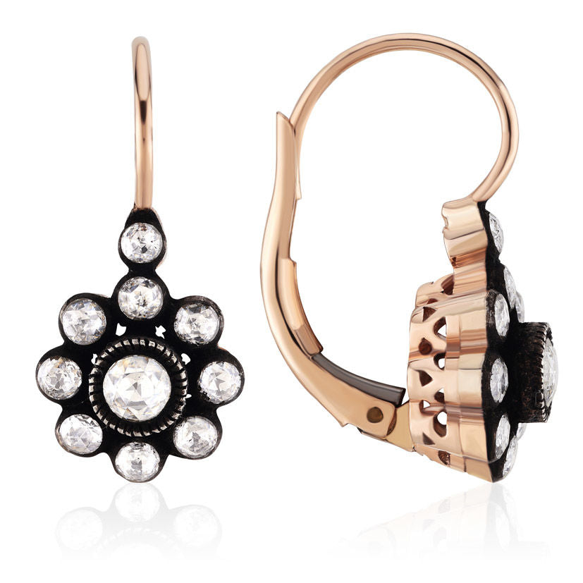 1.01 Carat Diamond Earrings