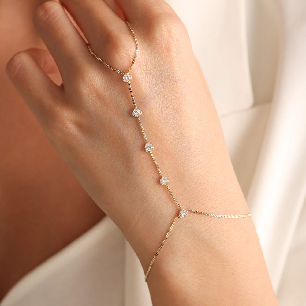 14K Solid Gold Heart Bashmer