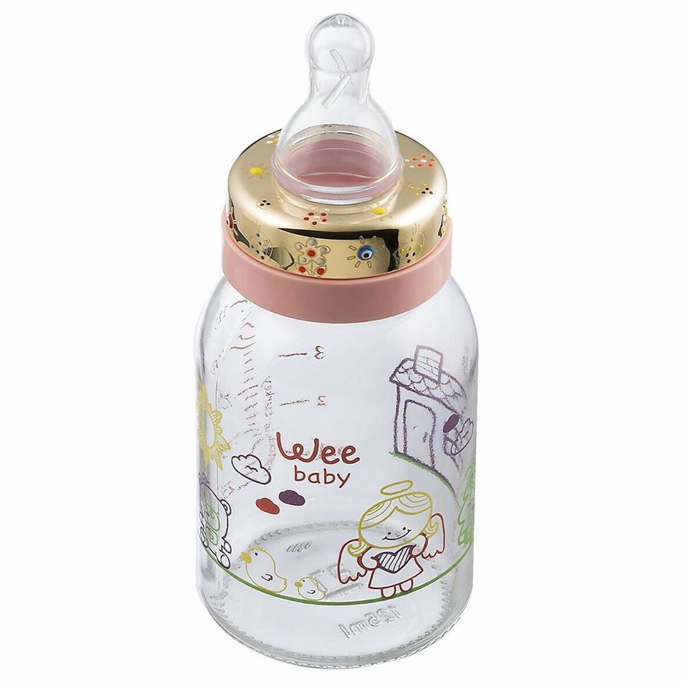 14K Solid Gold Baby Bottle
