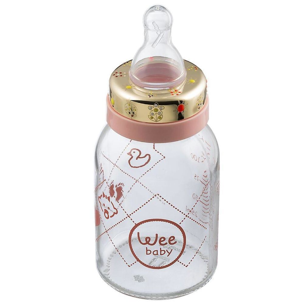 14K Solid Gold Baby Bottle