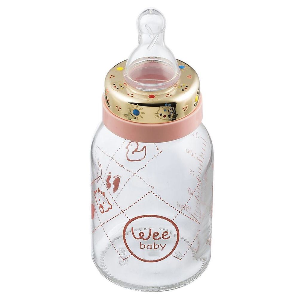 14K Solid Gold Baby Bottle