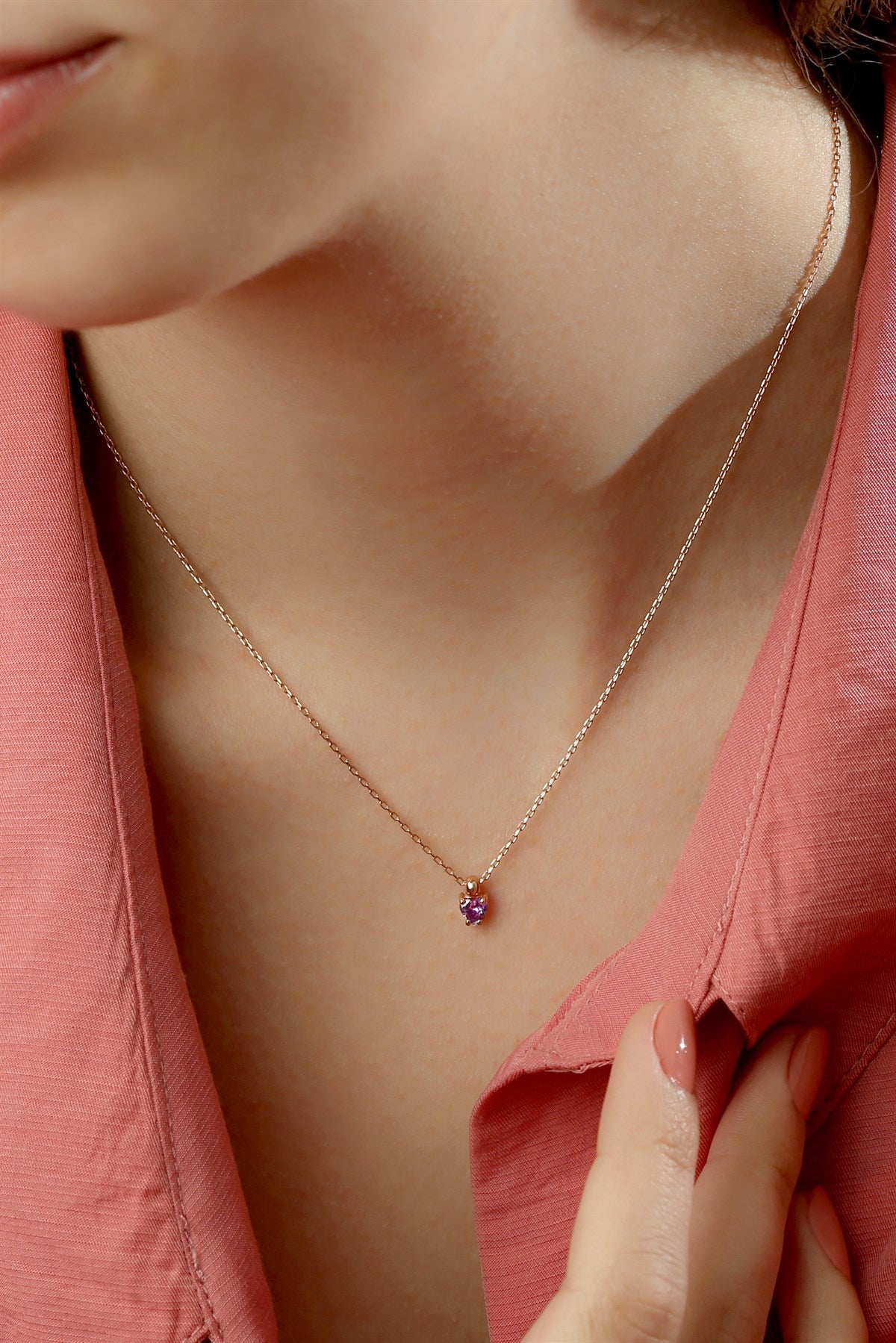 Collar Plata Piedra Nacimiento