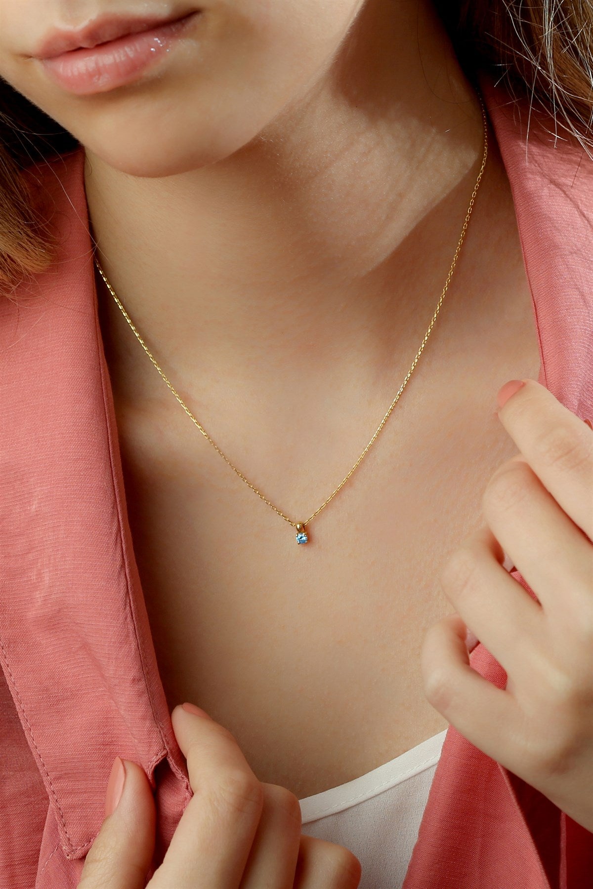 Collar Plata Piedra Nacimiento