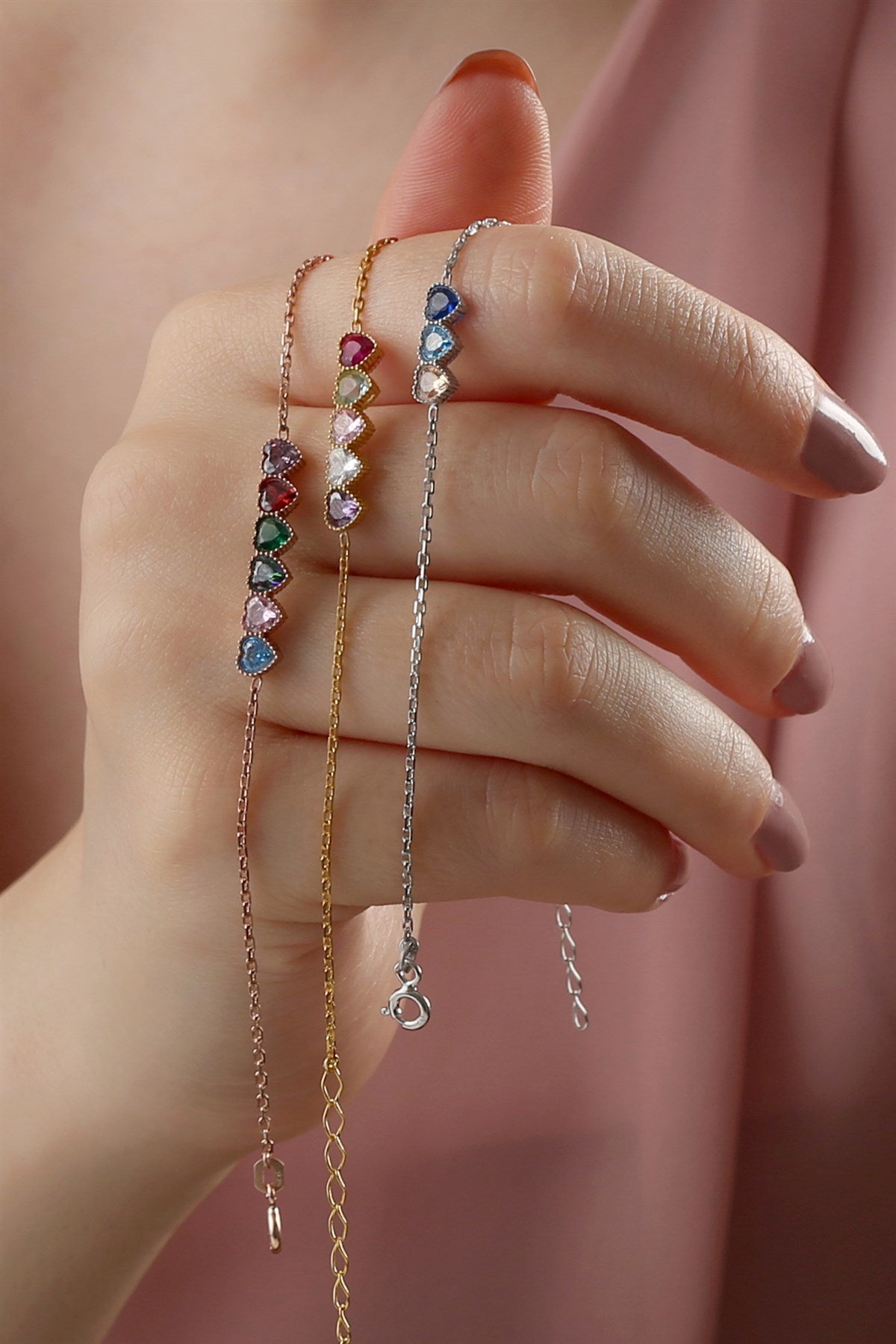 Silver Heart Bracelet