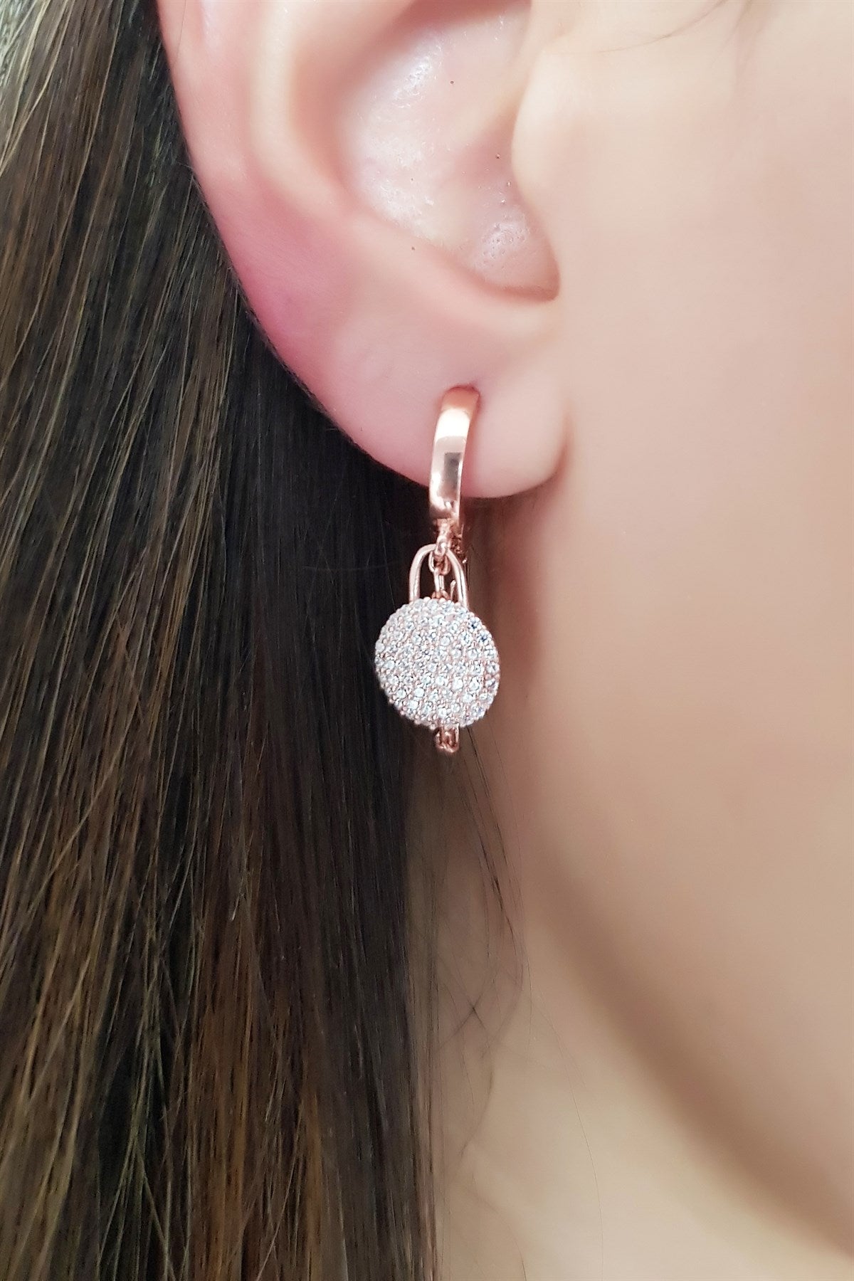 Silver Wobbly Earrings