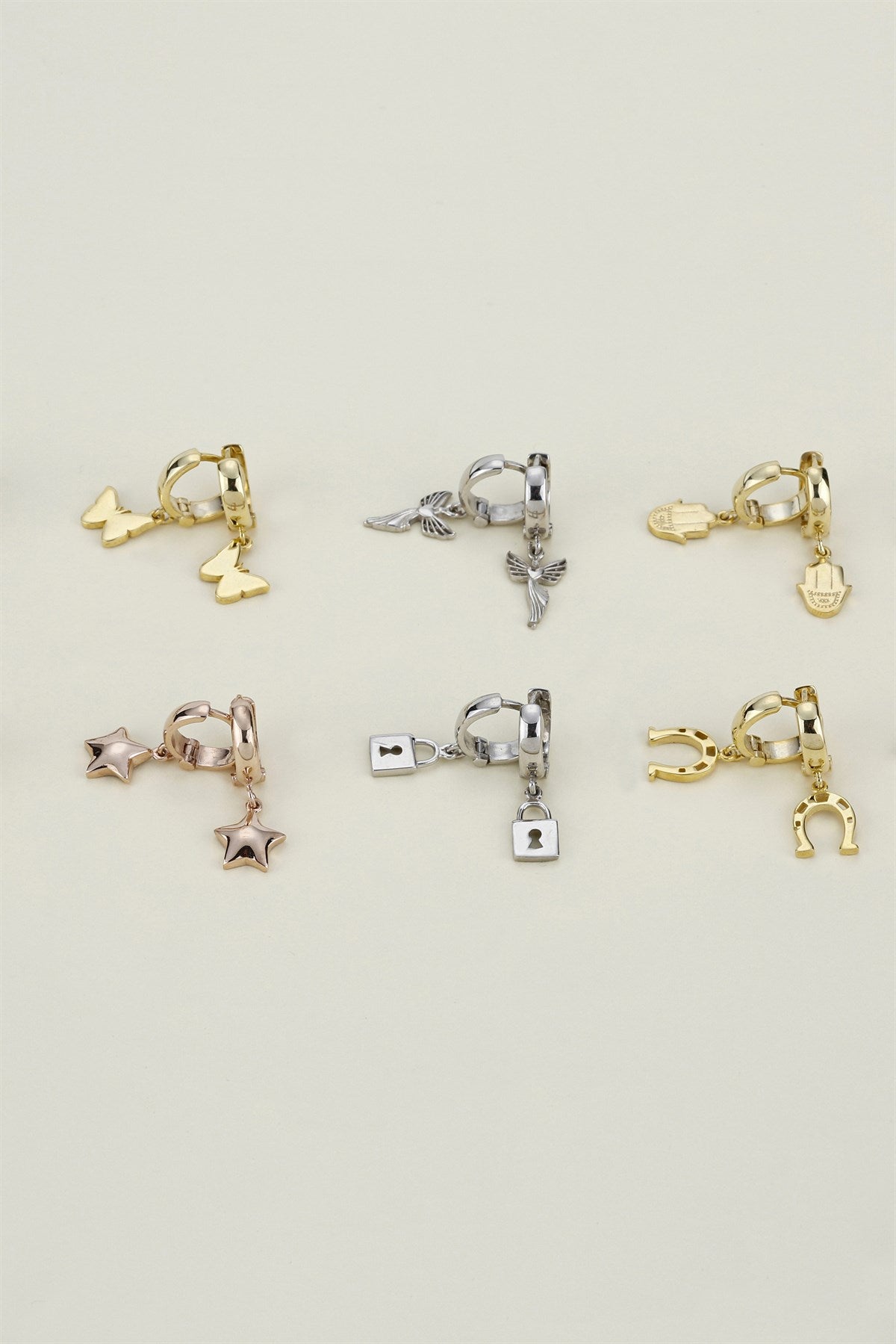 Silver Horseshoe Earrings