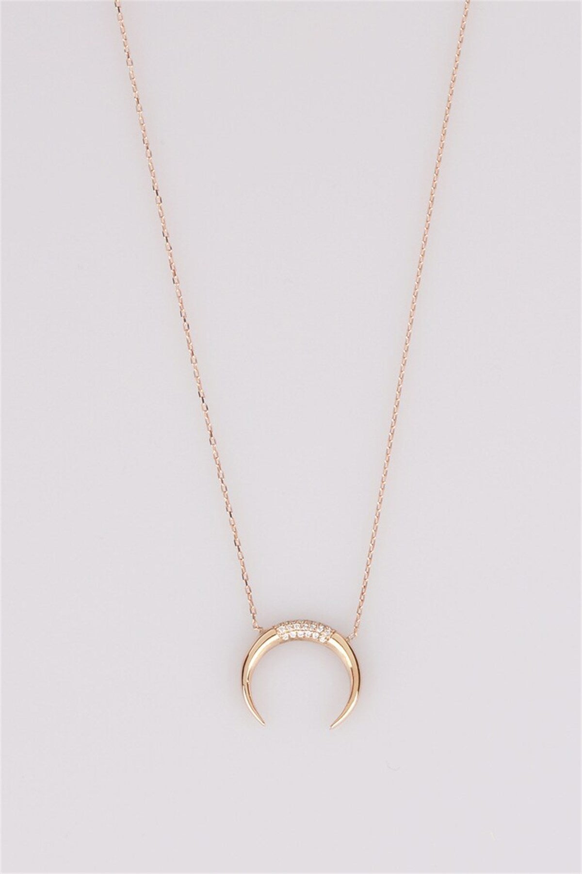 Silver Moon Necklace