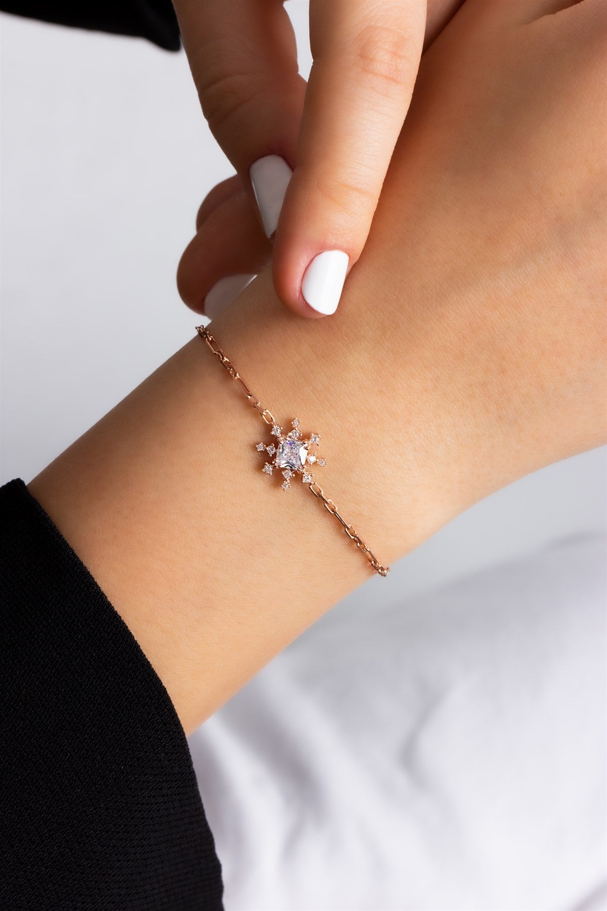 Silver Princess Gemstone Bracelet