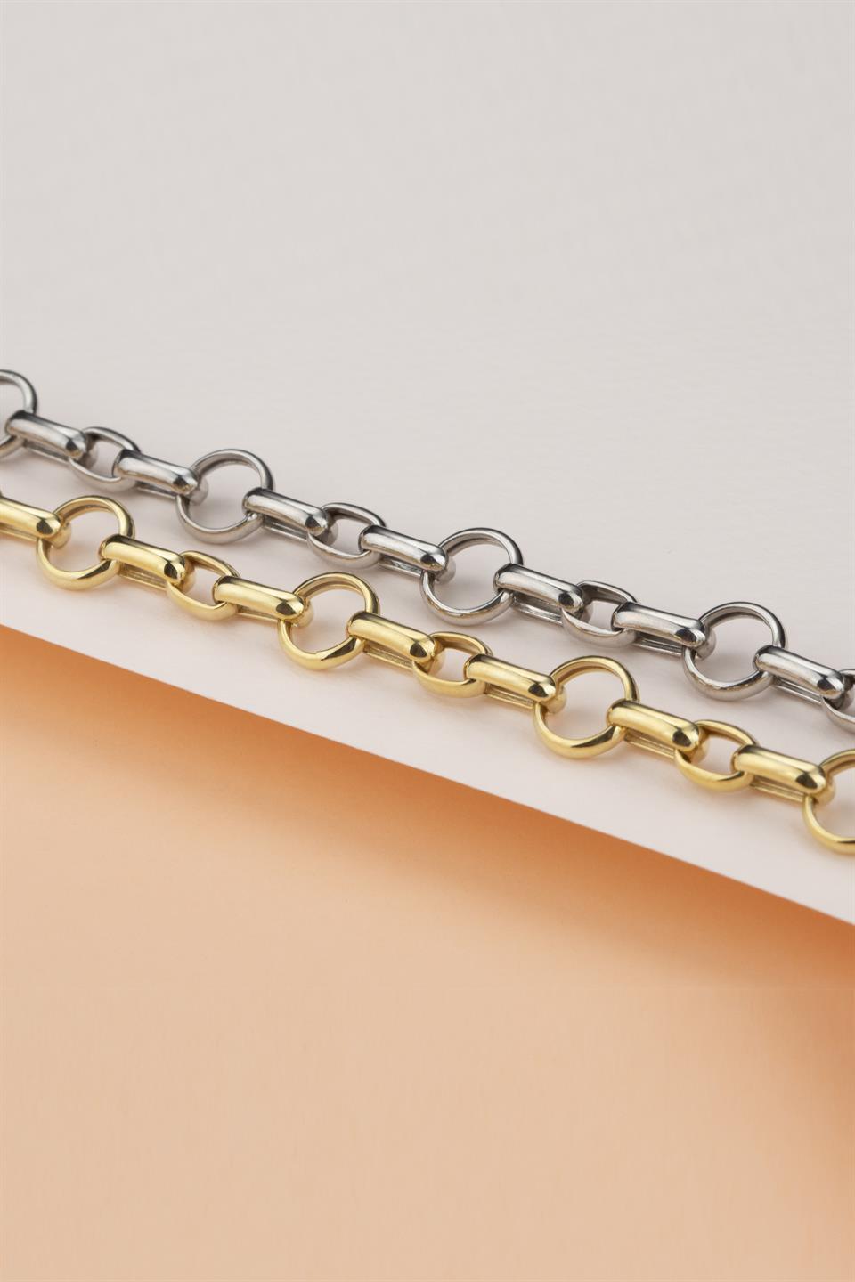 Silver Ring Bracelet