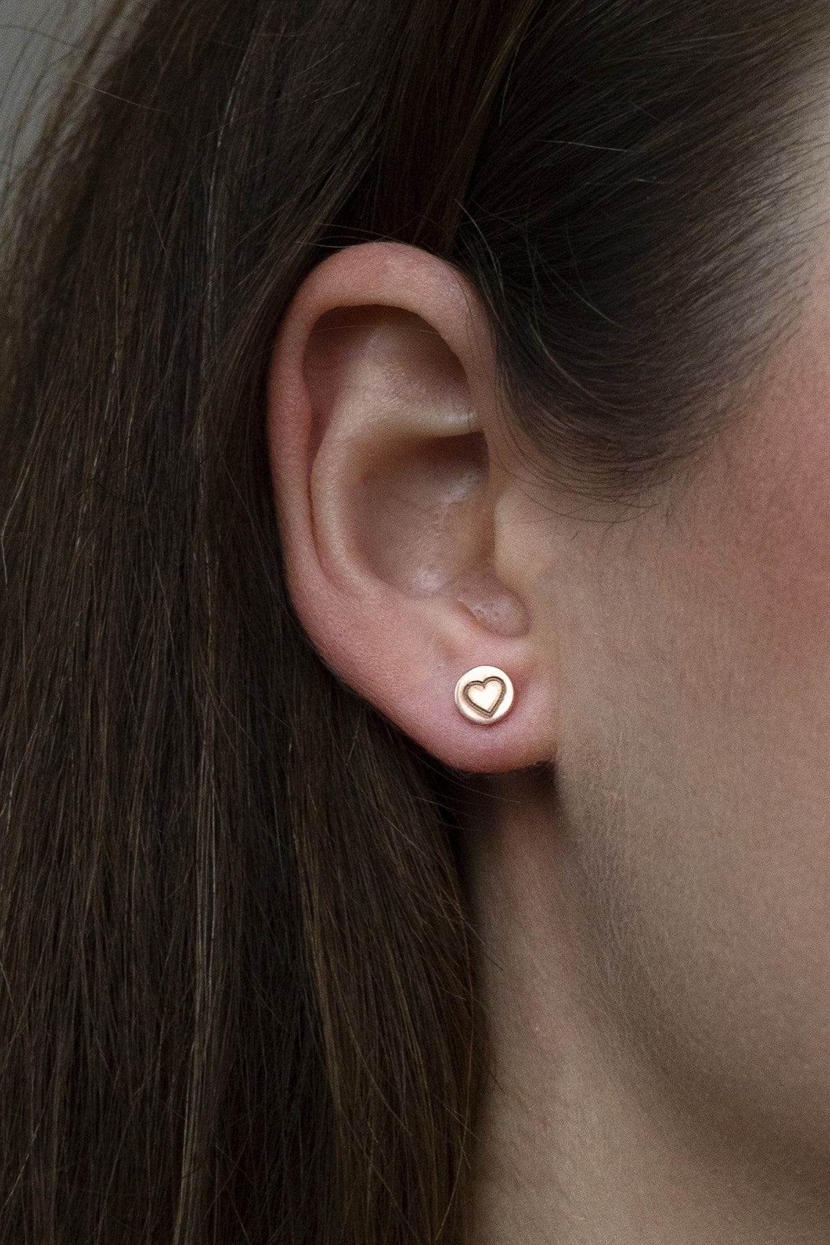 Silver Heart Earrings