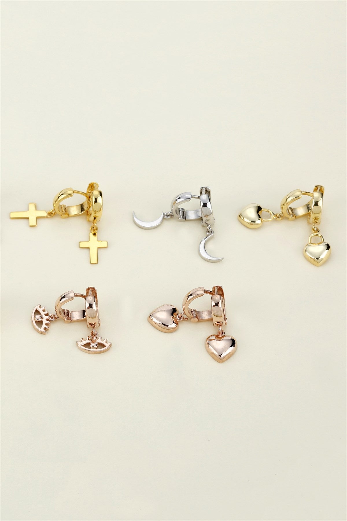 Silver Heart Earrings