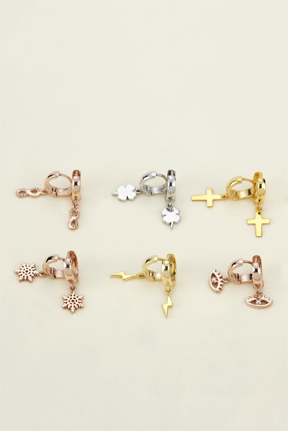 Silver Snowflake Earrings