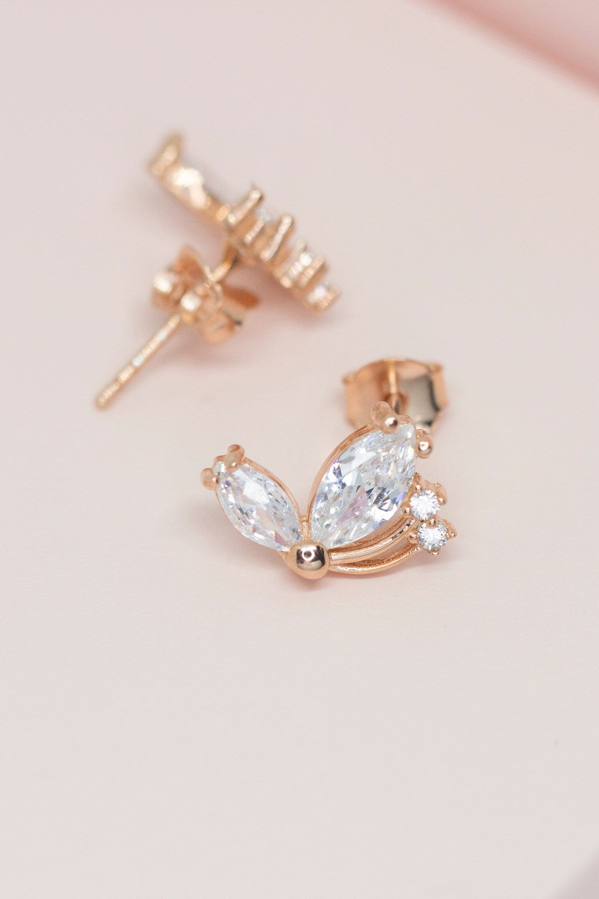 Pendientes Mariposa Plata