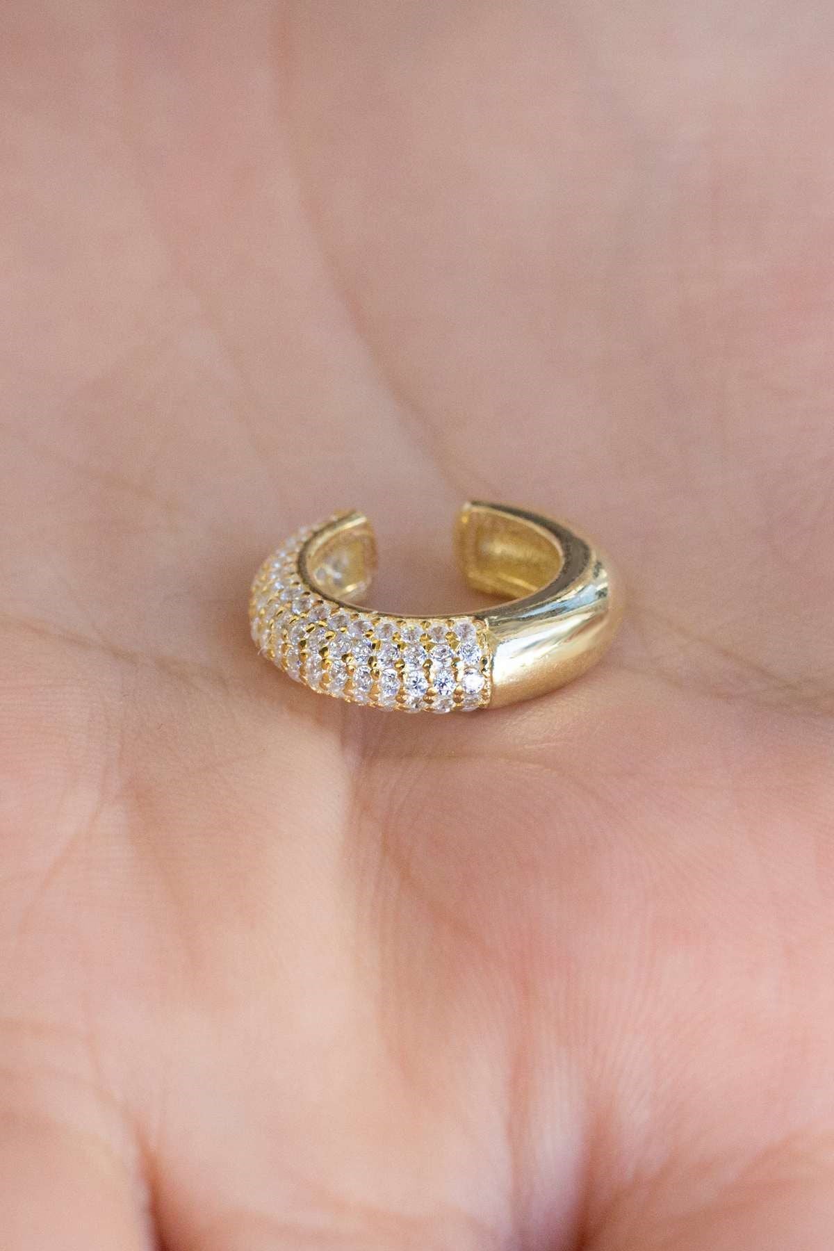 Pendientes de cartílago de plata