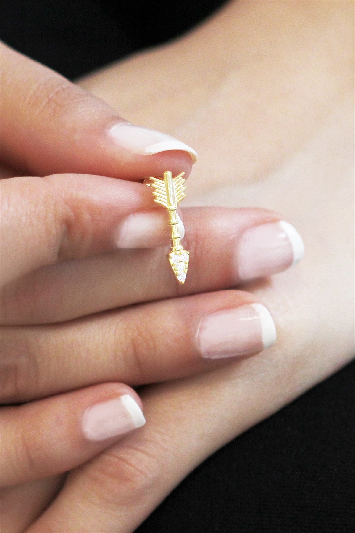 Pendientes Flecha Plata