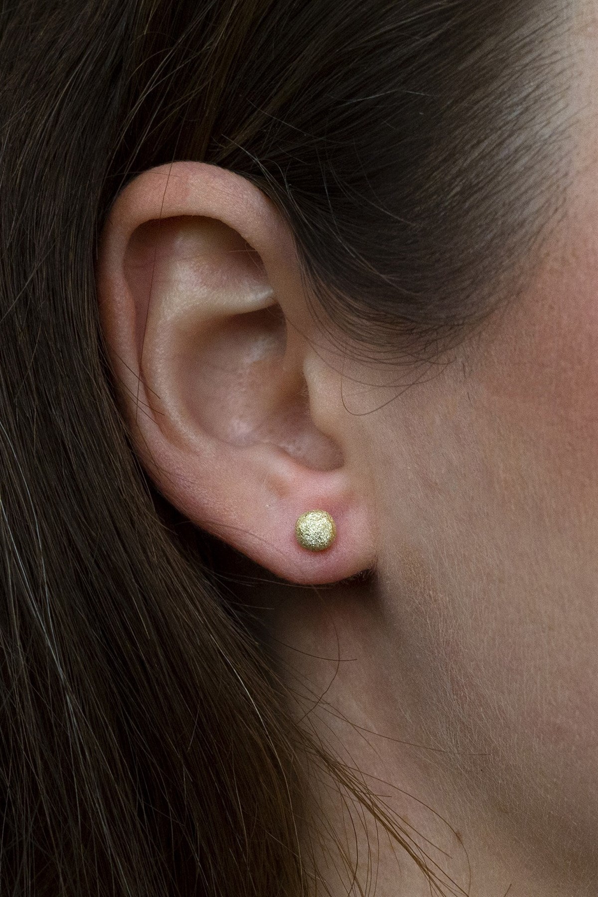 Silver Silvery Ball Earrings
