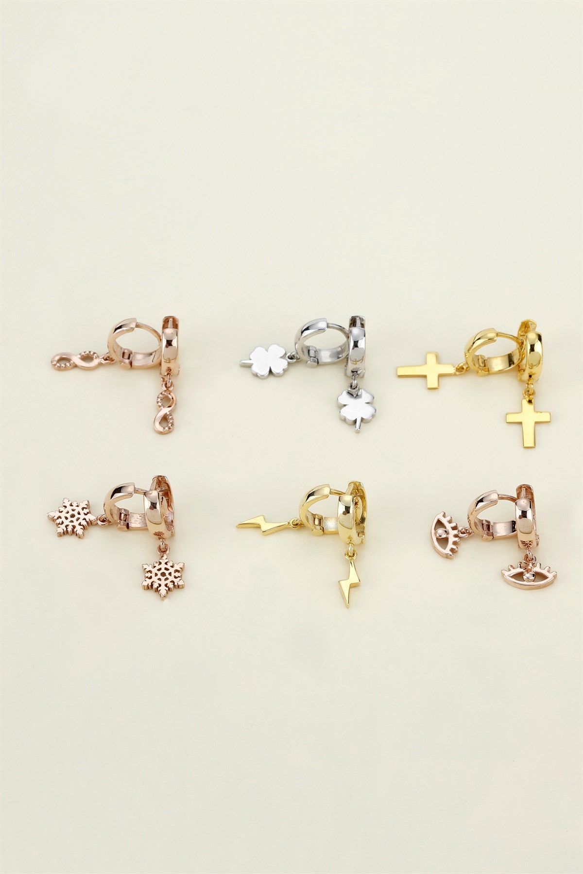 Silver Lightning Earrings