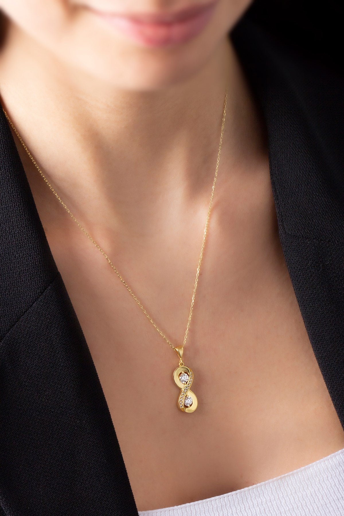 Silver Infinity Necklace