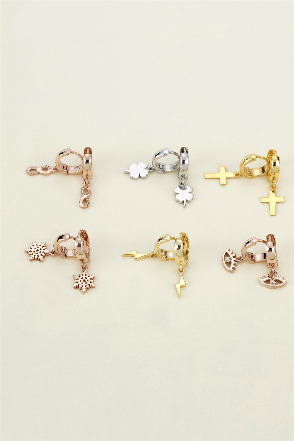 Silver Infinity Earrings