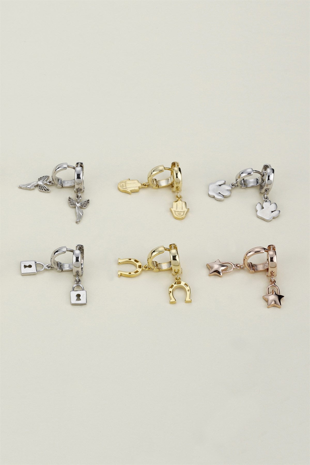 Silver Star Earrings