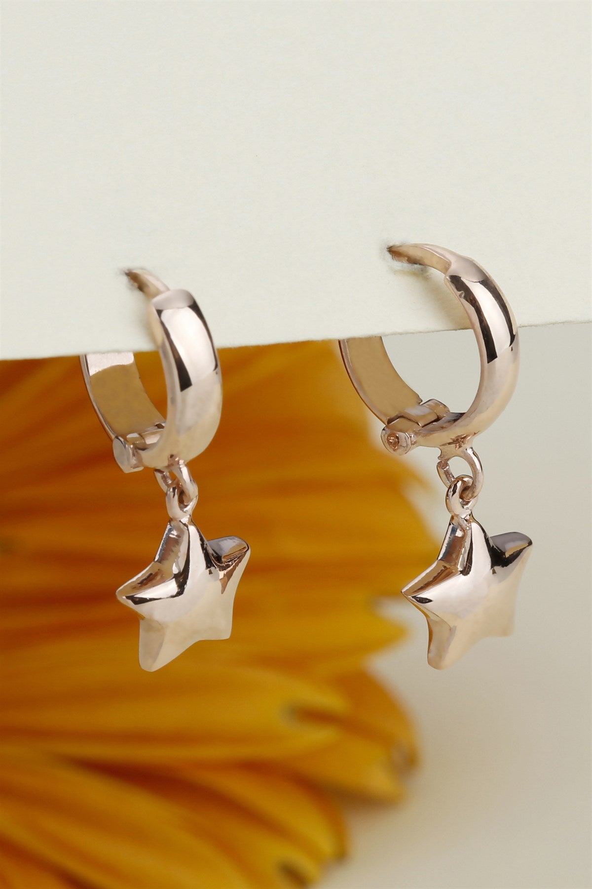 Silver Star Earrings