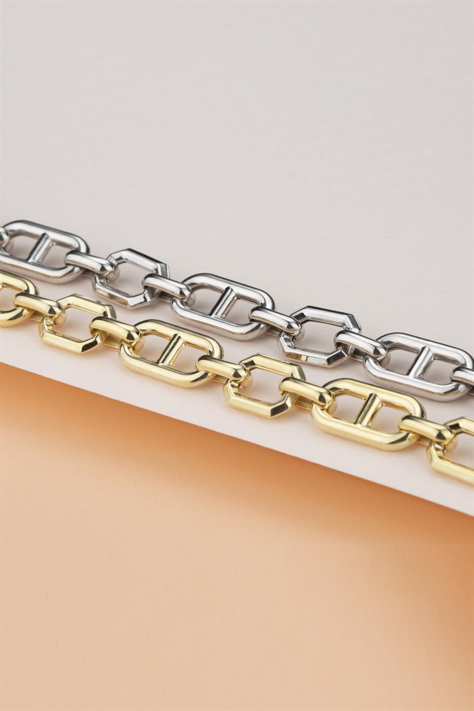 Pulsera de cadena de plata