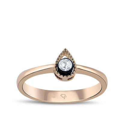 0.05 Karat Diamond Solitaire Ring