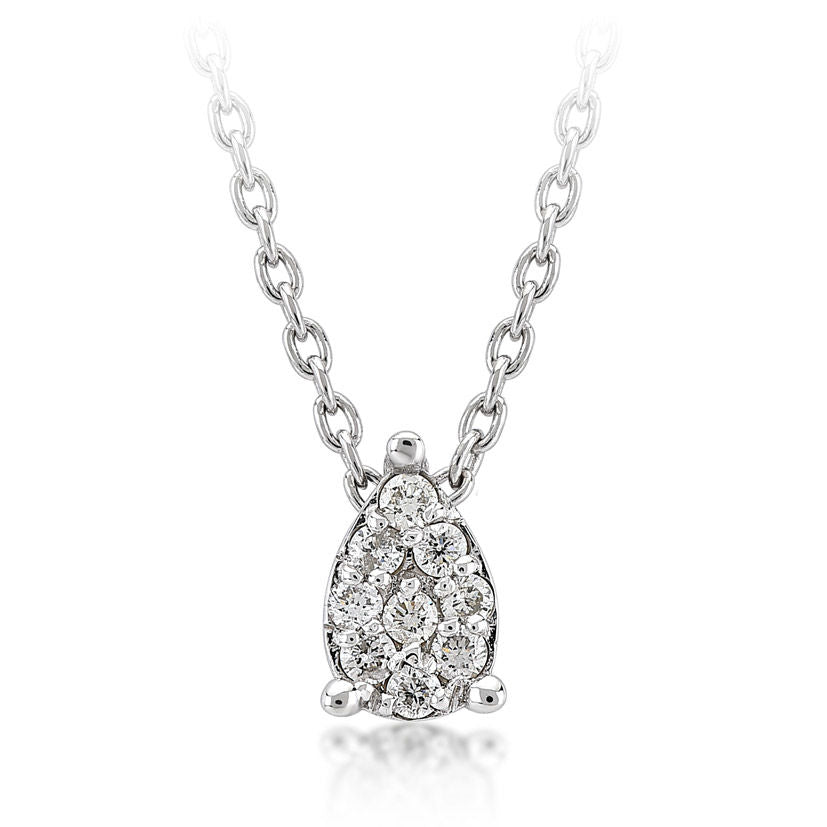 0.09 Carat Diamond Necklace