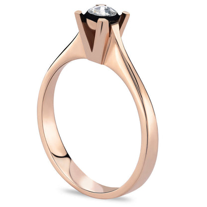 0.10 Karat Diamond Solitaire Ring