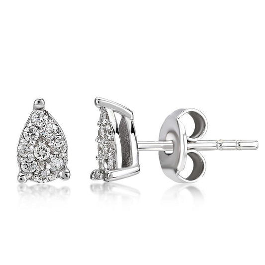 0.12 Carat Diamond Earrings