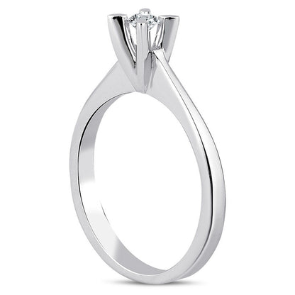 0.12 Carat Diamond Solitaire Ring