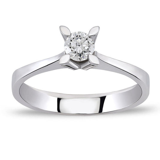 0.20 Carat Diamond Solitaire Ring