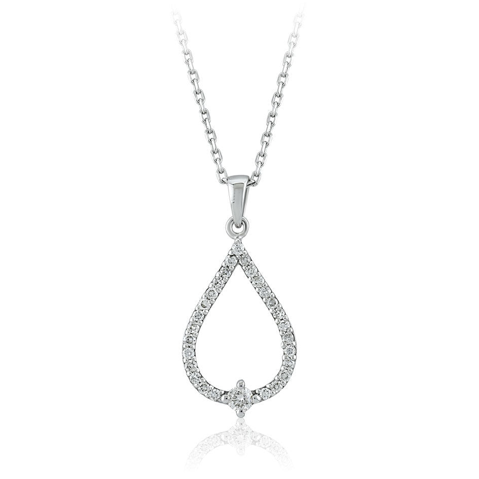 0.21 Carat Diamond Necklace