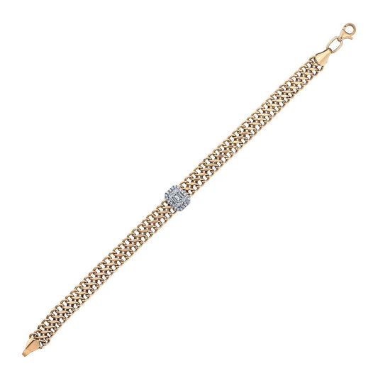 0.21 Carat Diamond Dainty Bracelet