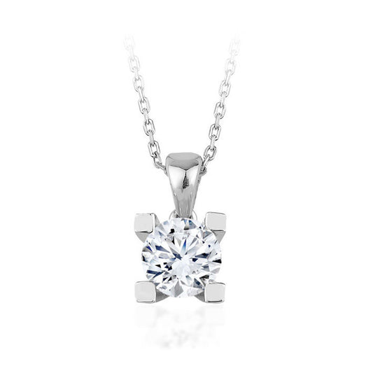 0.23 Carat Diamond Solitaire Necklace