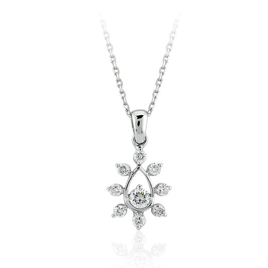 0.24 Carat Diamond Necklace