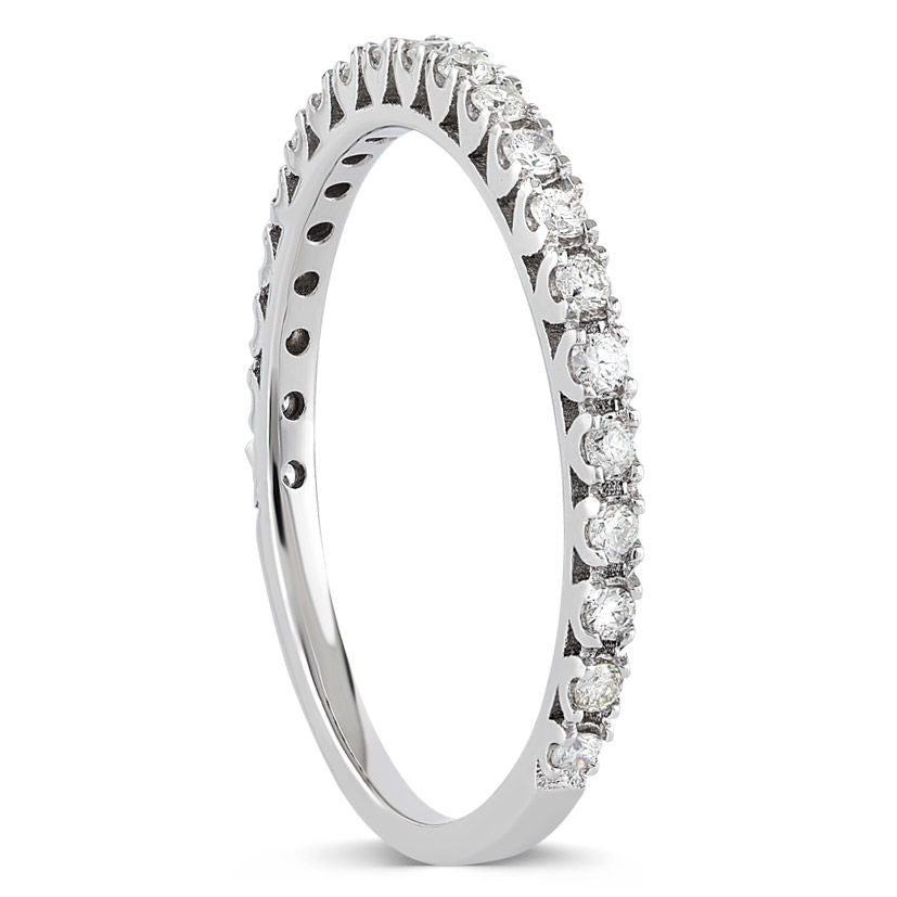 0.27 Carat Diamond Half Turn Ring