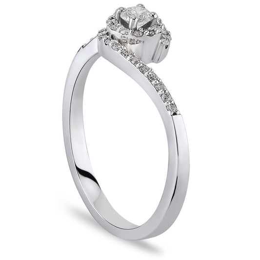 0.28 Carat Diamond Solitaire Ring