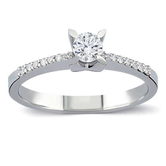 0.29 Carat Diamond Solitaire Ring