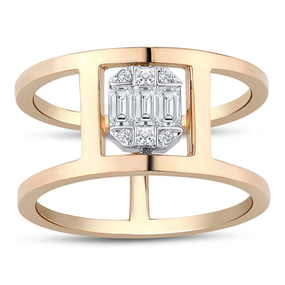 0.30 Carat Diamond Baguette Ring