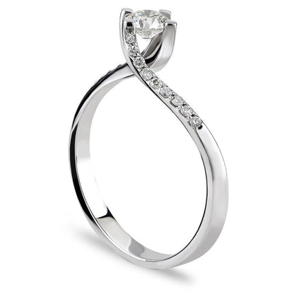 0.32 Carat Diamond Solitaire Ring