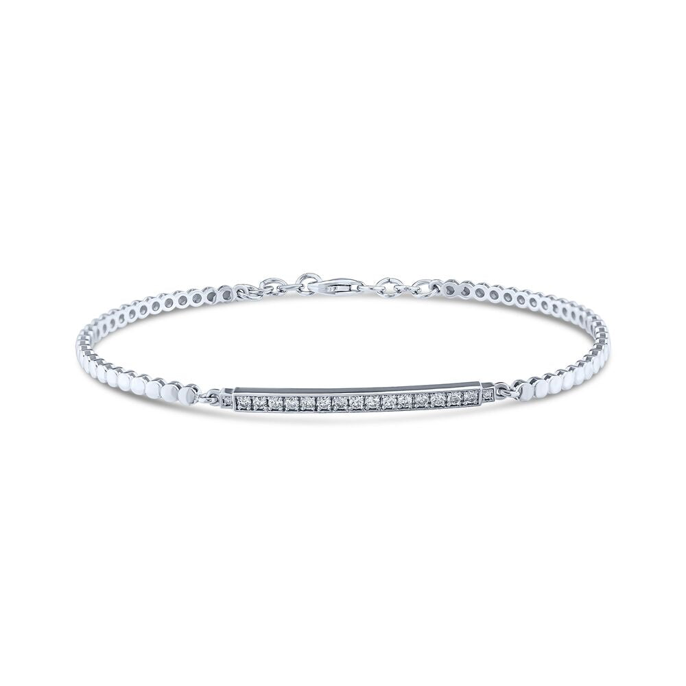 0.32 Carat Diamond Dainty Bracelet