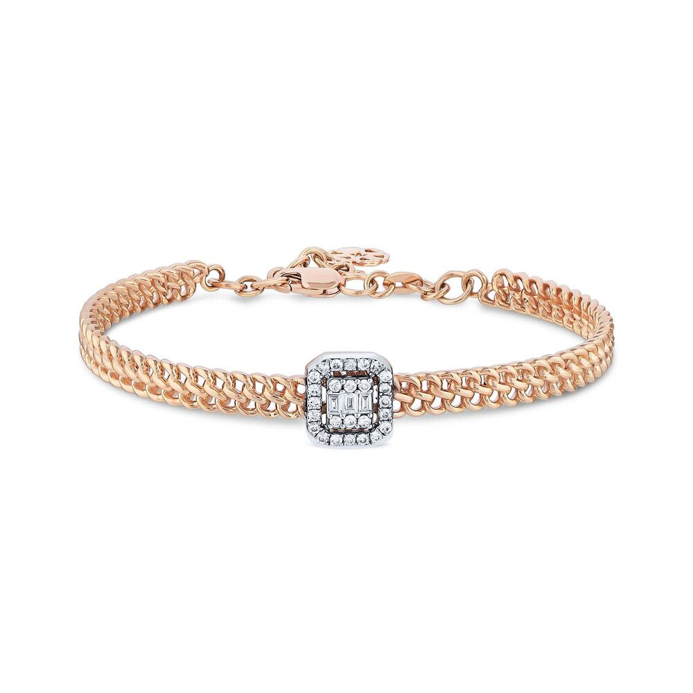 0.34 Carat Diamond Baguette Bracelet