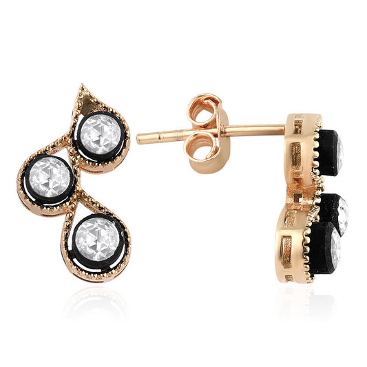 0.36 Carat Diamond Earrings